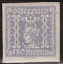 Austria 1921 Mercurio 1,80 K Violeta Scott P51